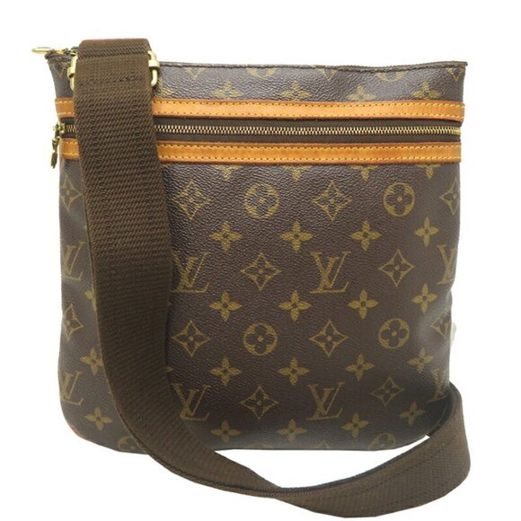LOUIS VUITTON Brown Monogram Shoulder Bag - Picture 1 of 10